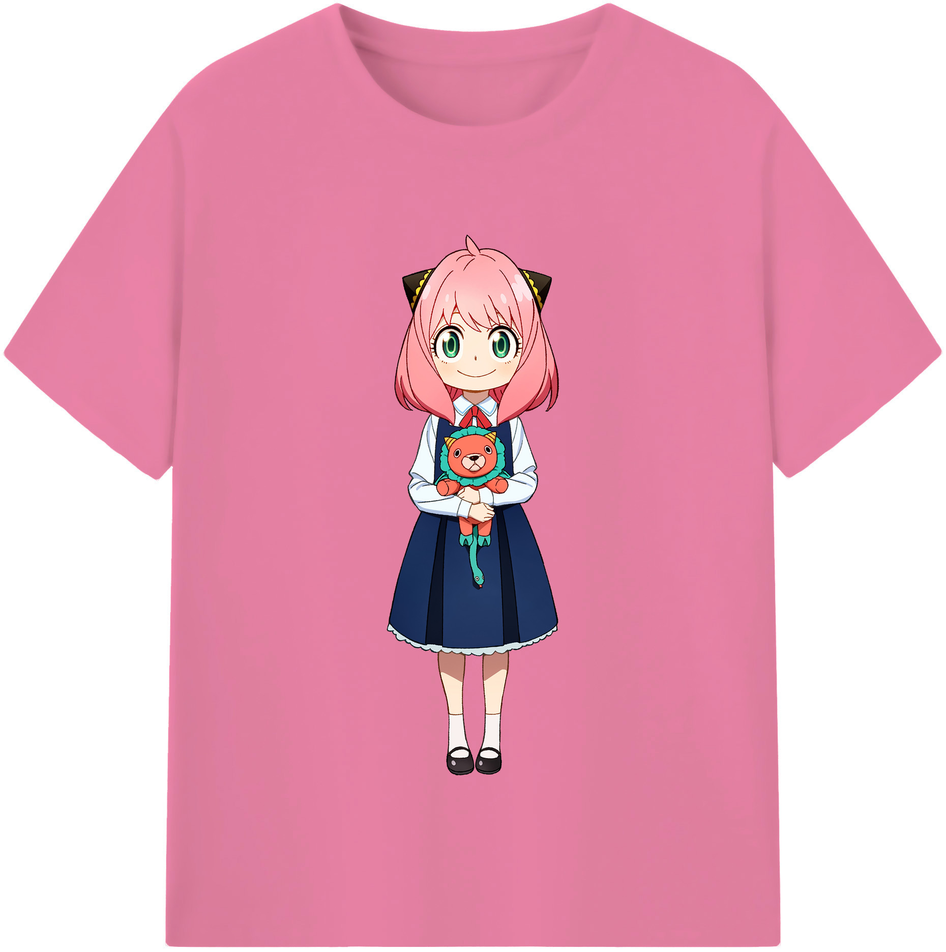 （画像用） SPY×FAMILY间谍家家酒 綿100％半袖Tシャツ（フロントプリント）